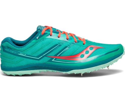 Tenis Saucony Kilkenny XC7 Spike Mujer Zapatos de competición Teal / Rojas México MX-159-BC